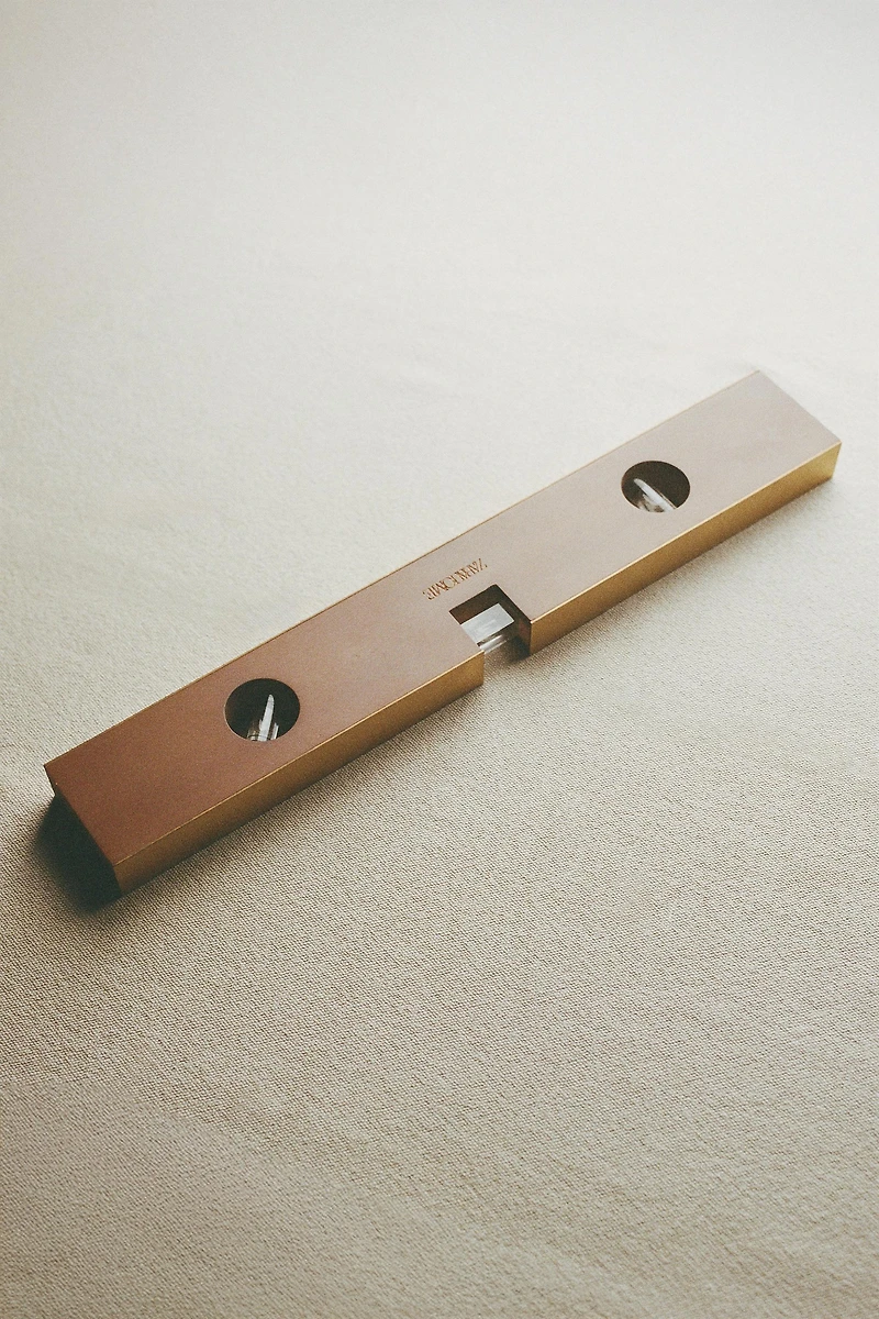 BEECH WOOD MEASURING BUBBLE LEVEL