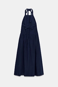 ZW COLLECTION HALTER NECK DRESS