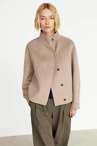 Veste courte en laine