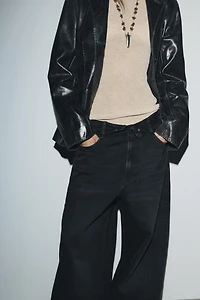 JEAN TAILLE MI-HAUTE TRF À PLIÉE