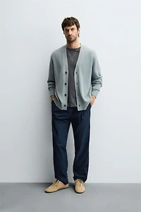 GILET COTON - CACHEMIRE
