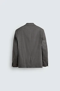 HERRINGBONE SUIT BLAZER