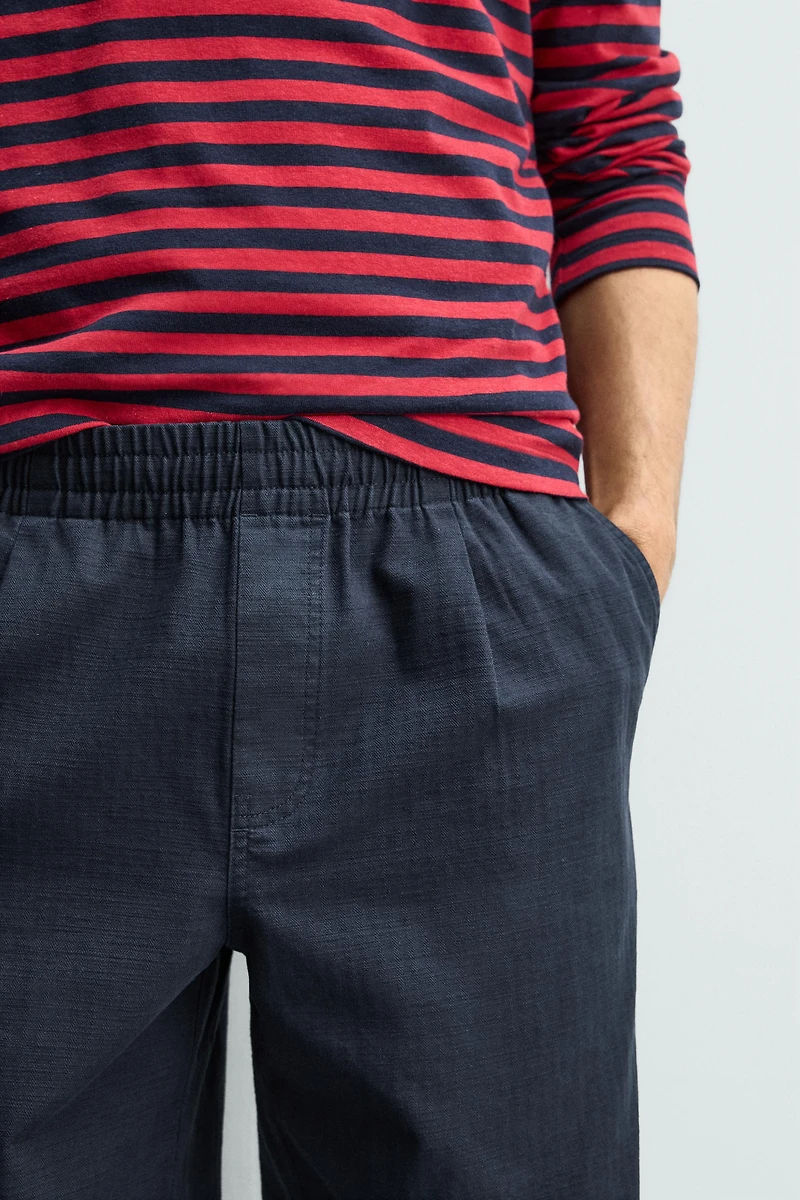 PANTALON DÉCONTRACTÉ CHEVRON