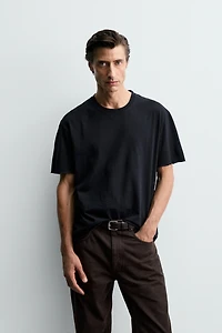 IRREGULAR HEM T-SHIRT