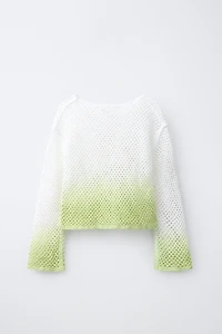 DEGRADÉ MESH JUMPER