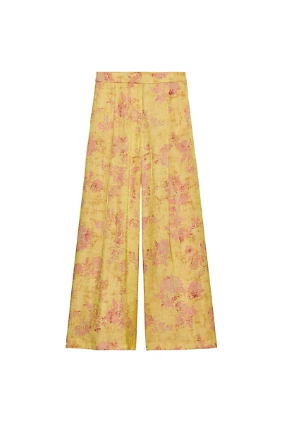 FLORAL PRINT PALAZZO PANTS