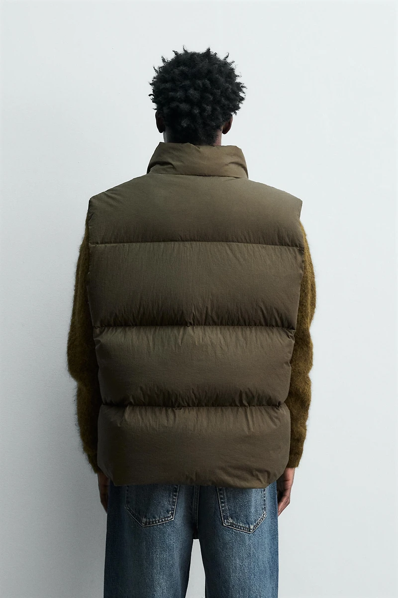 GILET DOUDOUNE 100 % PLUME