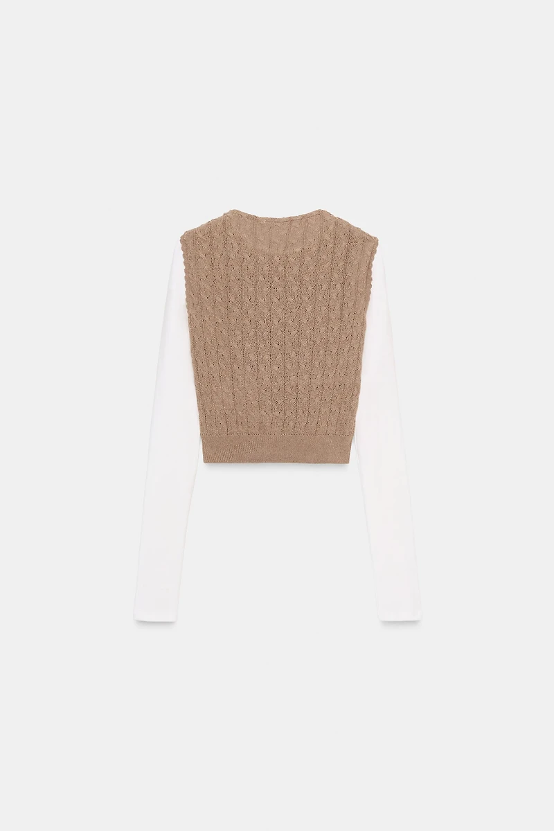 COMBINATION VEST T-SHIRT