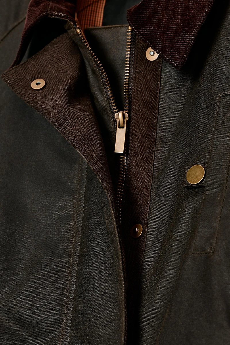 ZW COLLECTION WAXED JACKET
