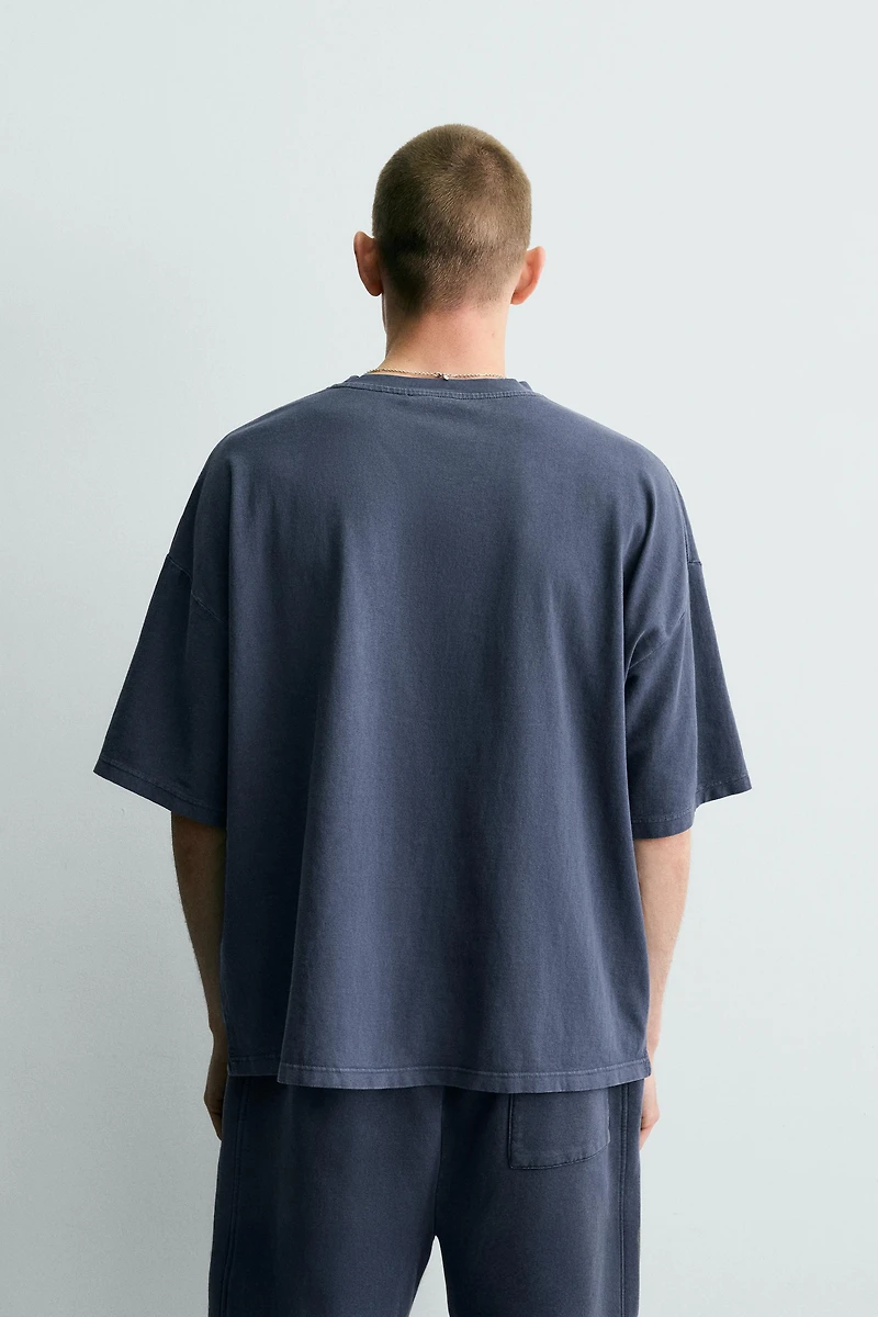 BASIC WASHED T-SHIRT