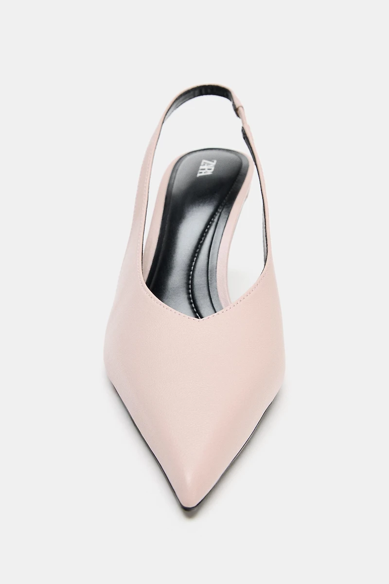 HEELED SLINGBACKS