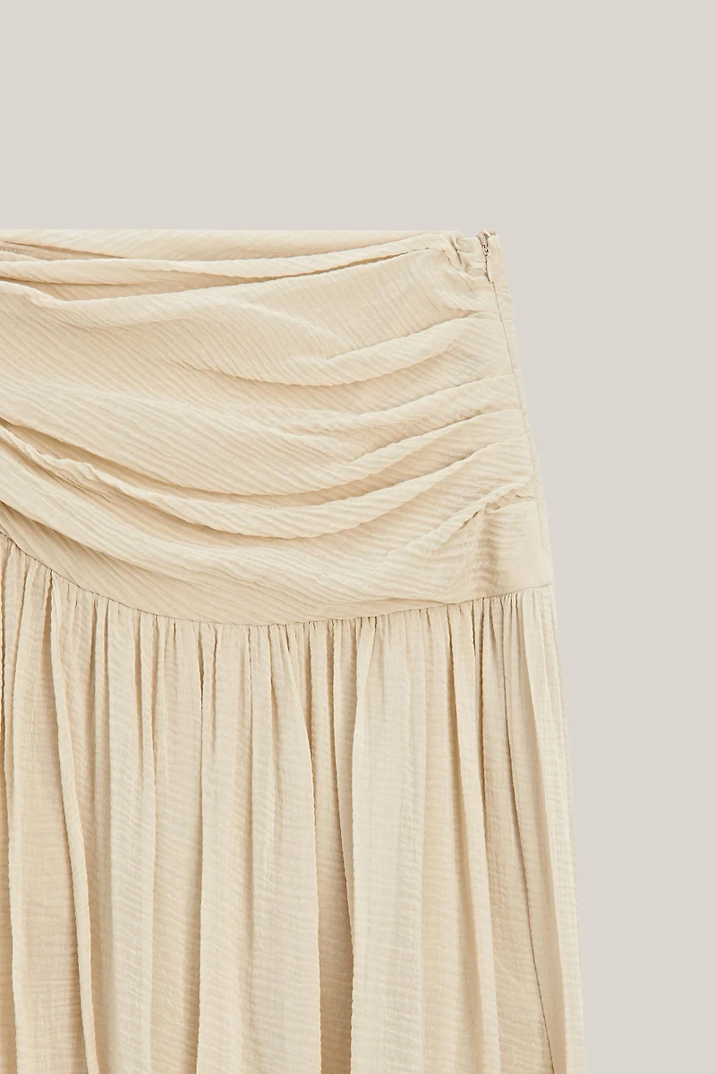 Jupe midi détail ceinture large - LIMITED EDITION