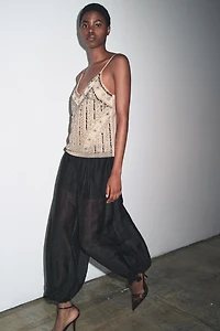 EMBROIDERED CAMISOLE