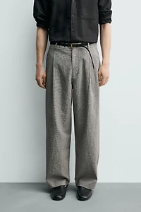 RELAXED FIT LINEN - COTTON PANTS