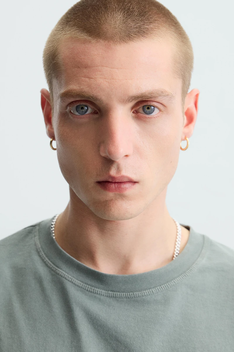 WASHED LIGHT WEIGHT BOXY FIT T-SHIRT