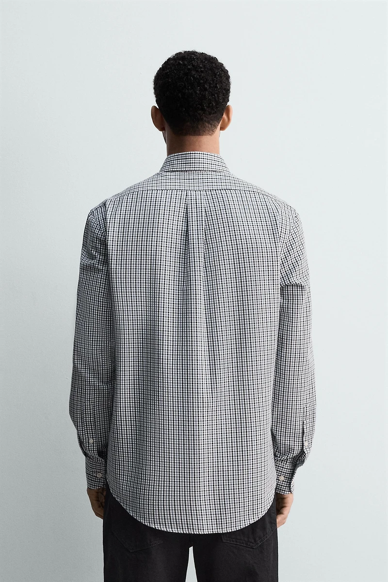WASHED TEXTURED OXFORD SHIRT