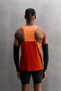 COLOR BLOCK TECHNICAL TANK TOP