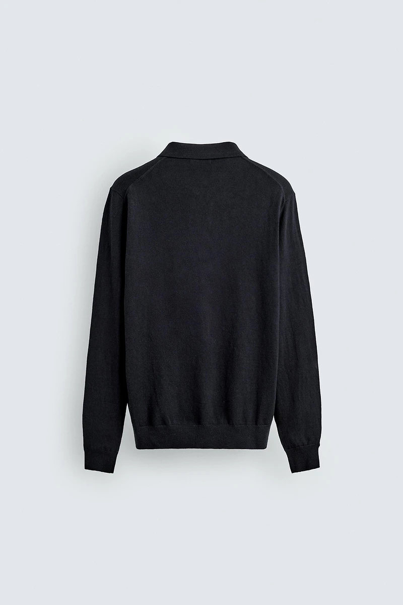 REGULAR FIT KNIT POLO SHIRT