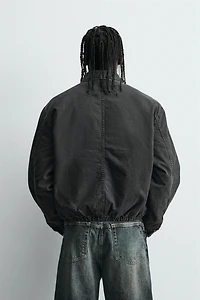 VESTE EN DENIM MATELASSÉE