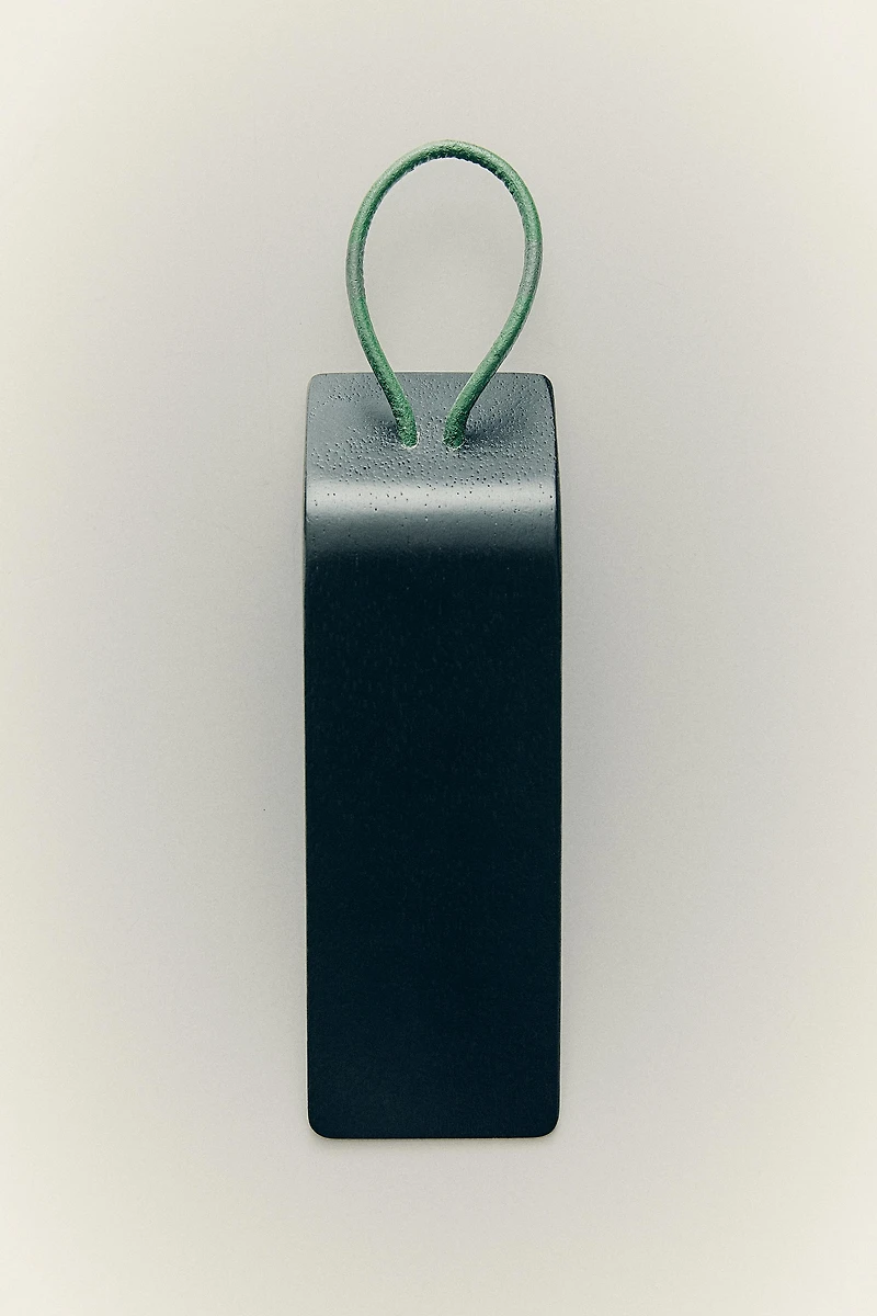 WOODEN DOORSTOP