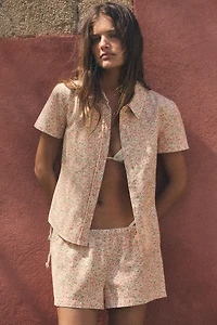 SHORT FLEURI