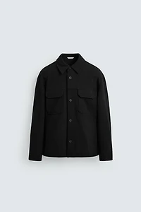 COMFORT TEXTURED OVERSHIRT