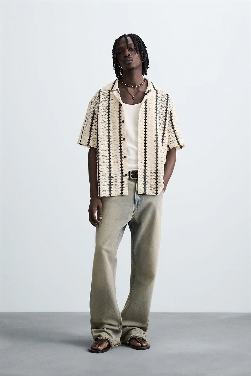 CHEMISE STRUCTURE CROCHET