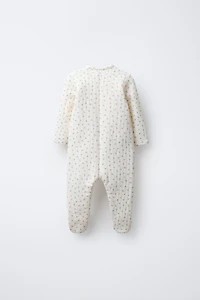 COMBINAISON MATELASSÉE À FLEURS