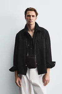 COMFORT TEXTURED OVERSHIRT