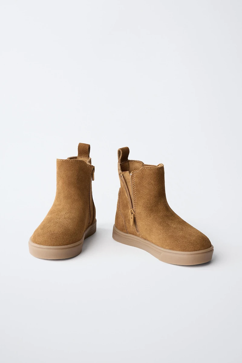 LEATHER BOOTS