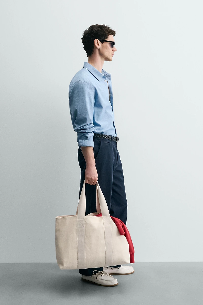 REGULAR FIT CHAMBRAY SHIRT