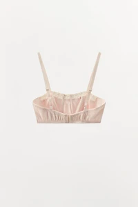 FLOWER POINTELLE BRALETTE