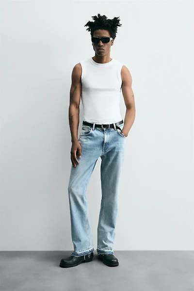 FLARE FIT JEANS