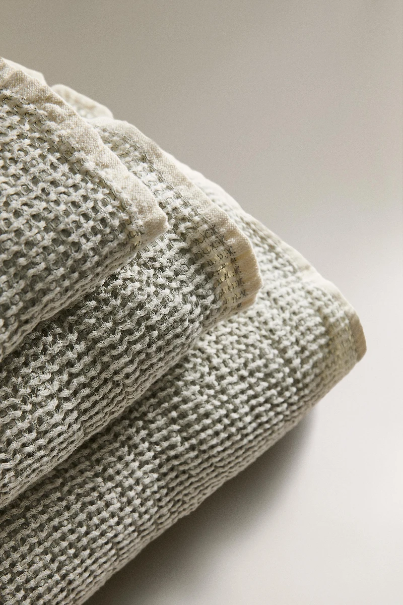 SERVIETTE DE BAIN MINIWAFFLE