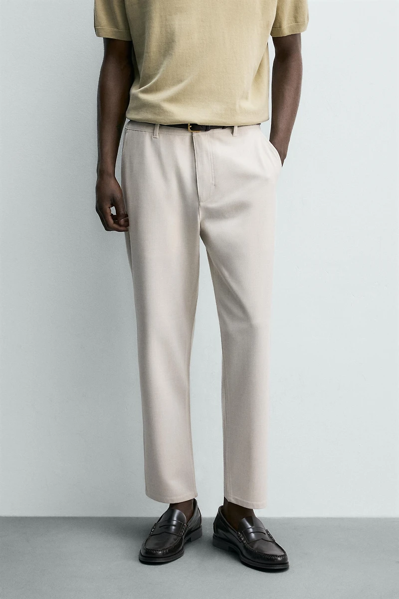 PANTALON CHINO STRUCTURE CONFORT