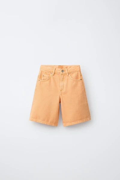 LONG DENIM SHORTS