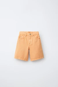 LONG DENIM SHORTS
