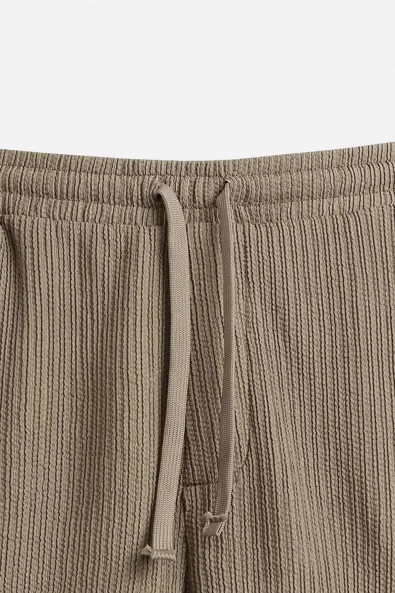 IRREGULAR TEXTURED SHORTS