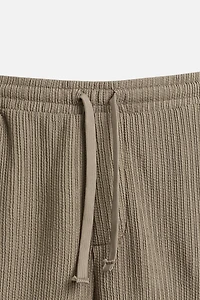 IRREGULAR TEXTURED SHORTS