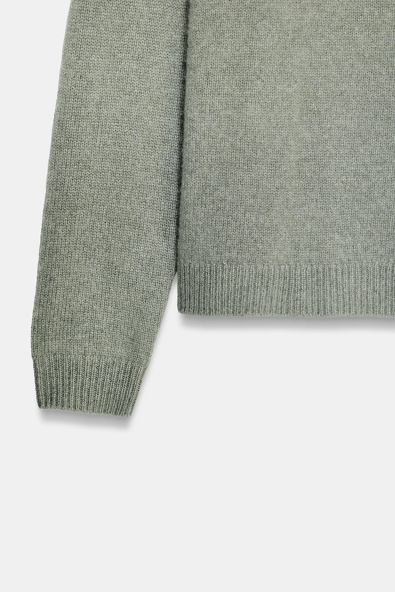100% CASHMERE REGULAR FIT SWEATER