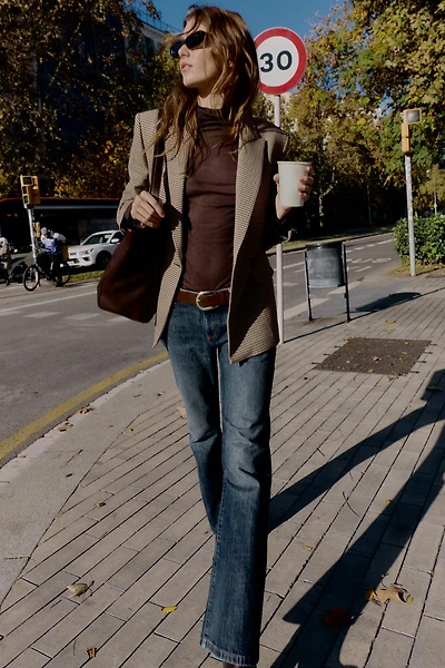 OVERSIZED DOUBLE-BREASTED BLAZER