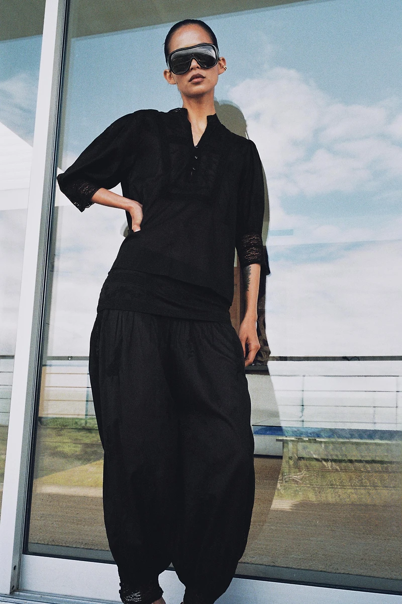 EMBROIDERED BLOUSE ZW COLLECTION
