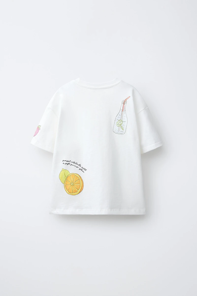 LEMONADE PRINT T-SHIRT