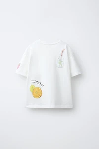 LEMONADE PRINT T-SHIRT