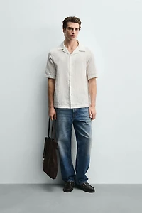 PLAID JACQUARD SHIRT