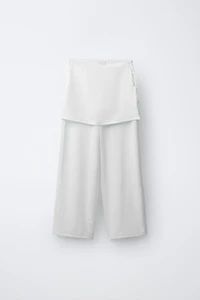 PANTALON PARÉO À JAMBES LARGES