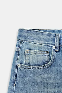 TRF HIGH WAIST WIDE LEG JEANS