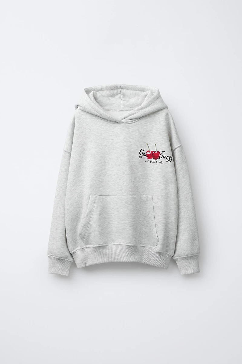 CHERRY HOODIE SWEATSHIRT