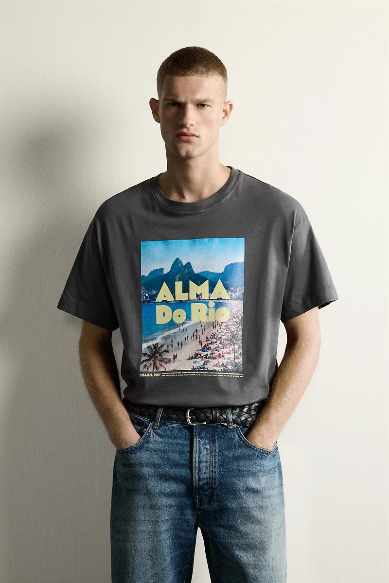 RIO GRAPHIC RELAXED FIT T-SHIRT