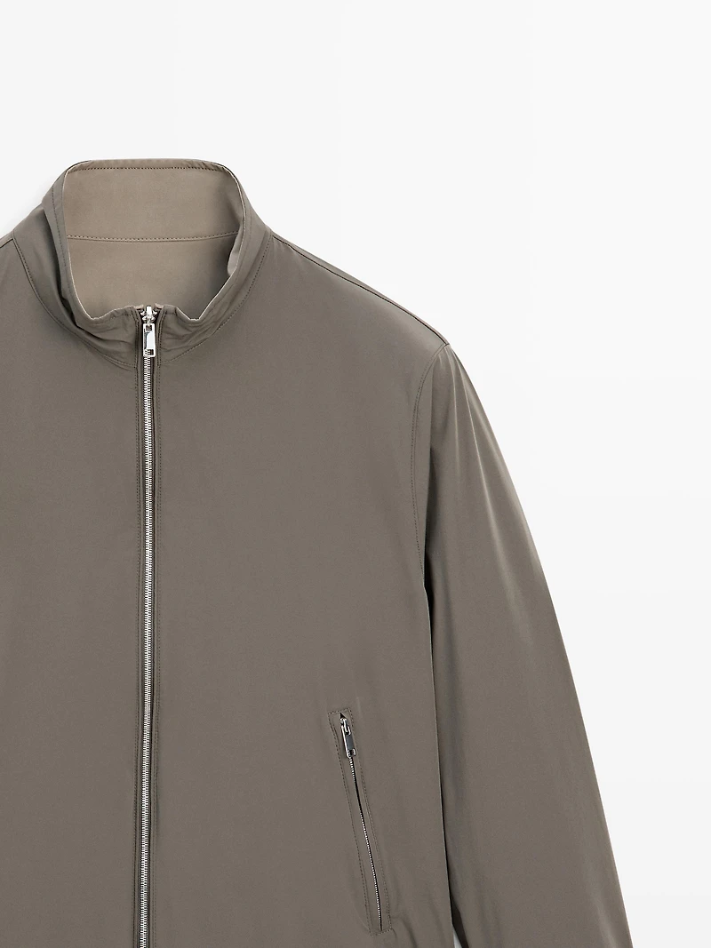 Short reversible jacket